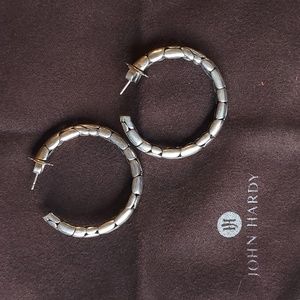 John Hardy Kali hoop earrings